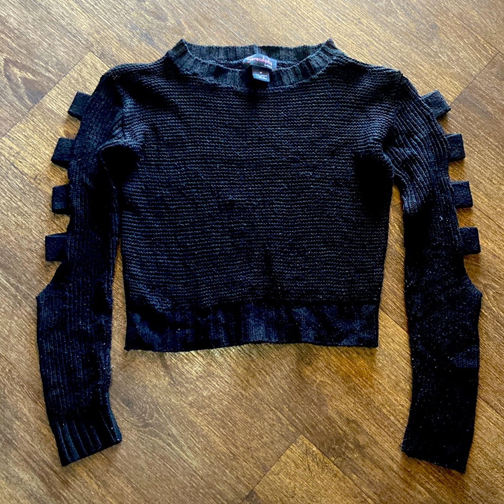 Crop Top Pull Over Sweater